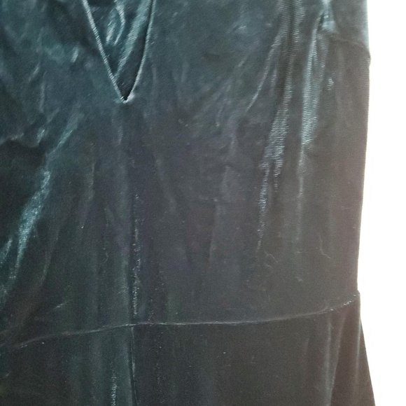 Forest Green Backless Jumpsuit, size small. - Picture 3 of 4